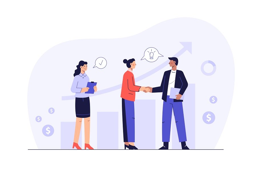 2 The company has successfully completed a business deal.