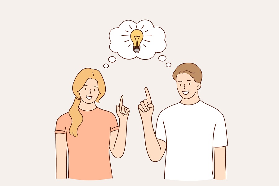 Having idea and solution concept